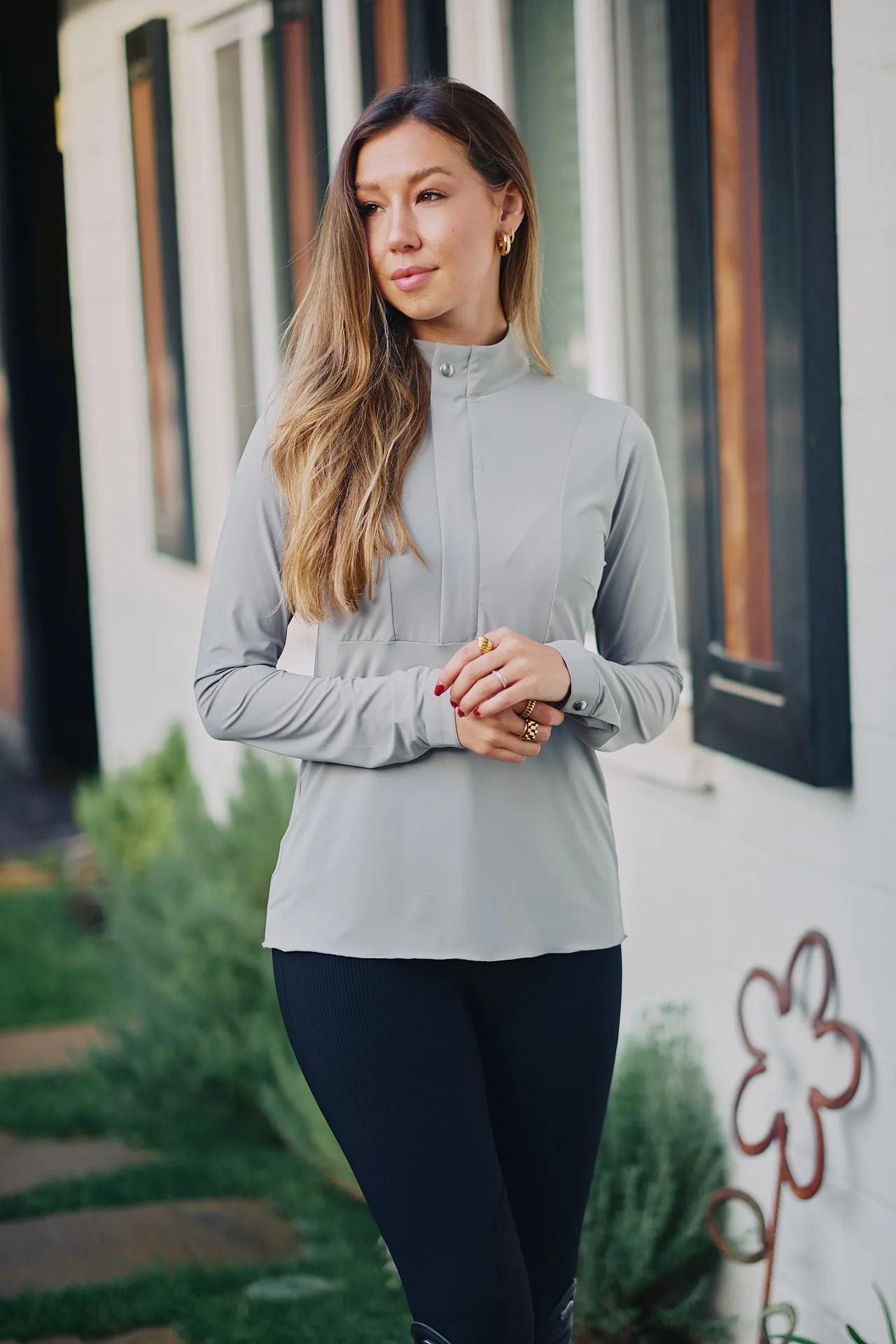 Katie | Zip Up | Dove