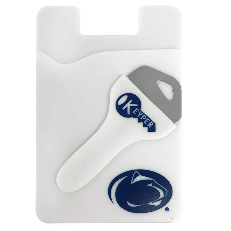 Keyper White Phone Wallet