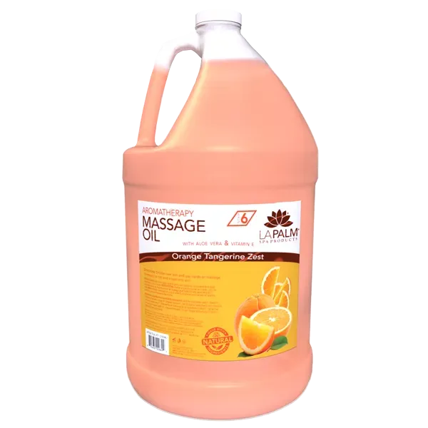 La Palm Spa  Massage Oil - Orange Tangerine Zest