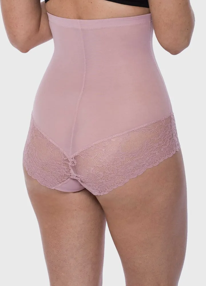 Lace Control High Waisted Brief
