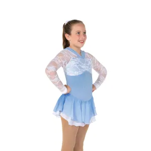 Lacy Clouds Figure Skating Dress