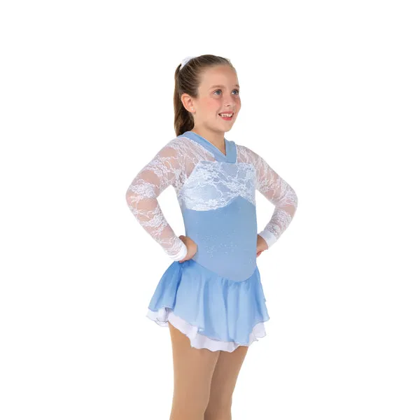 Lacy Clouds Figure Skating Dress