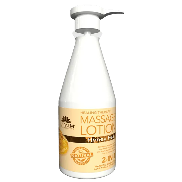 LaPalm- Healing Therapy Massage Lotion - Honey Pearl
