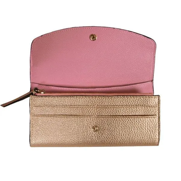 Large Card Holder Wallet Gold