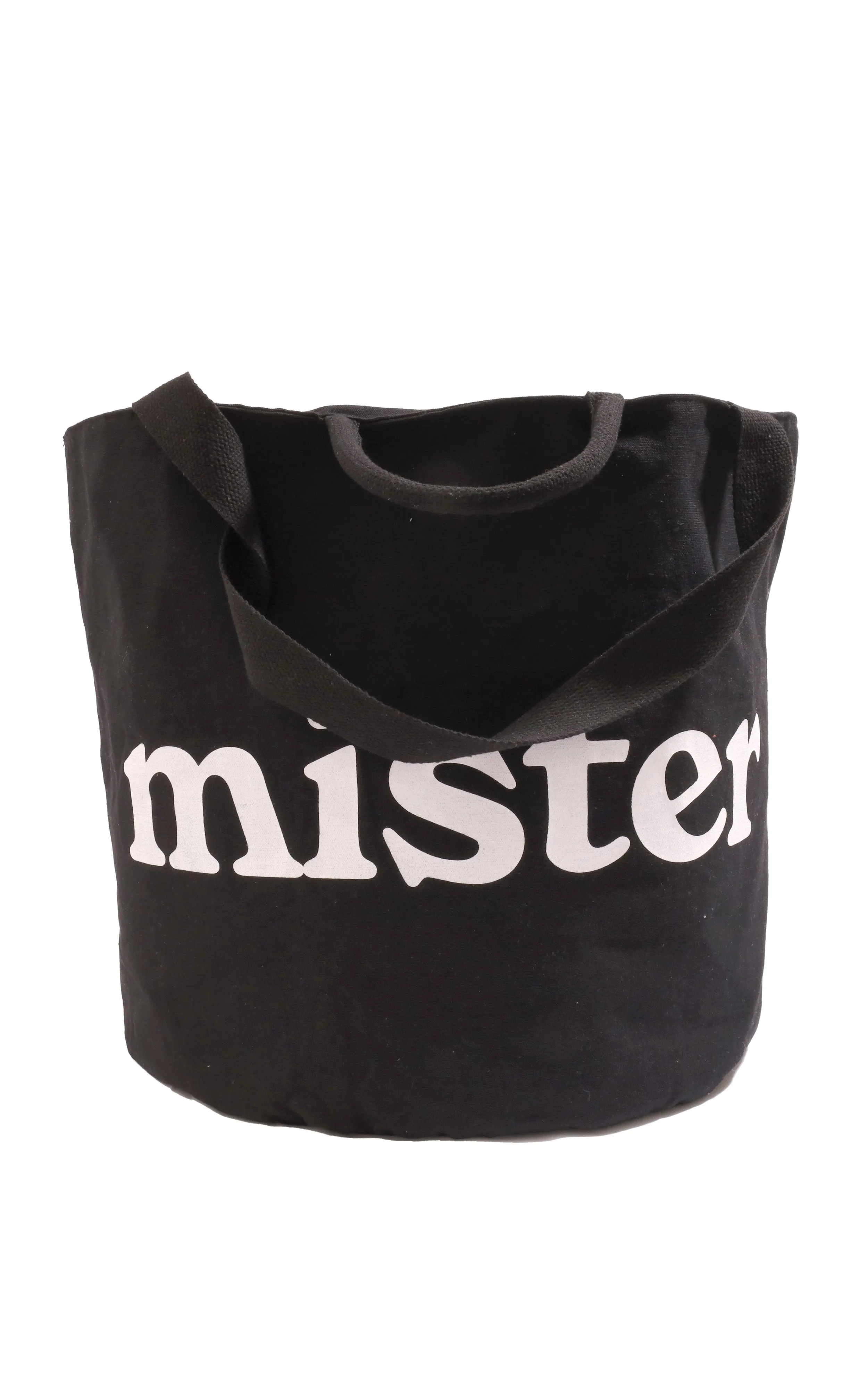 Large Round Tote / Grow Bag - Black