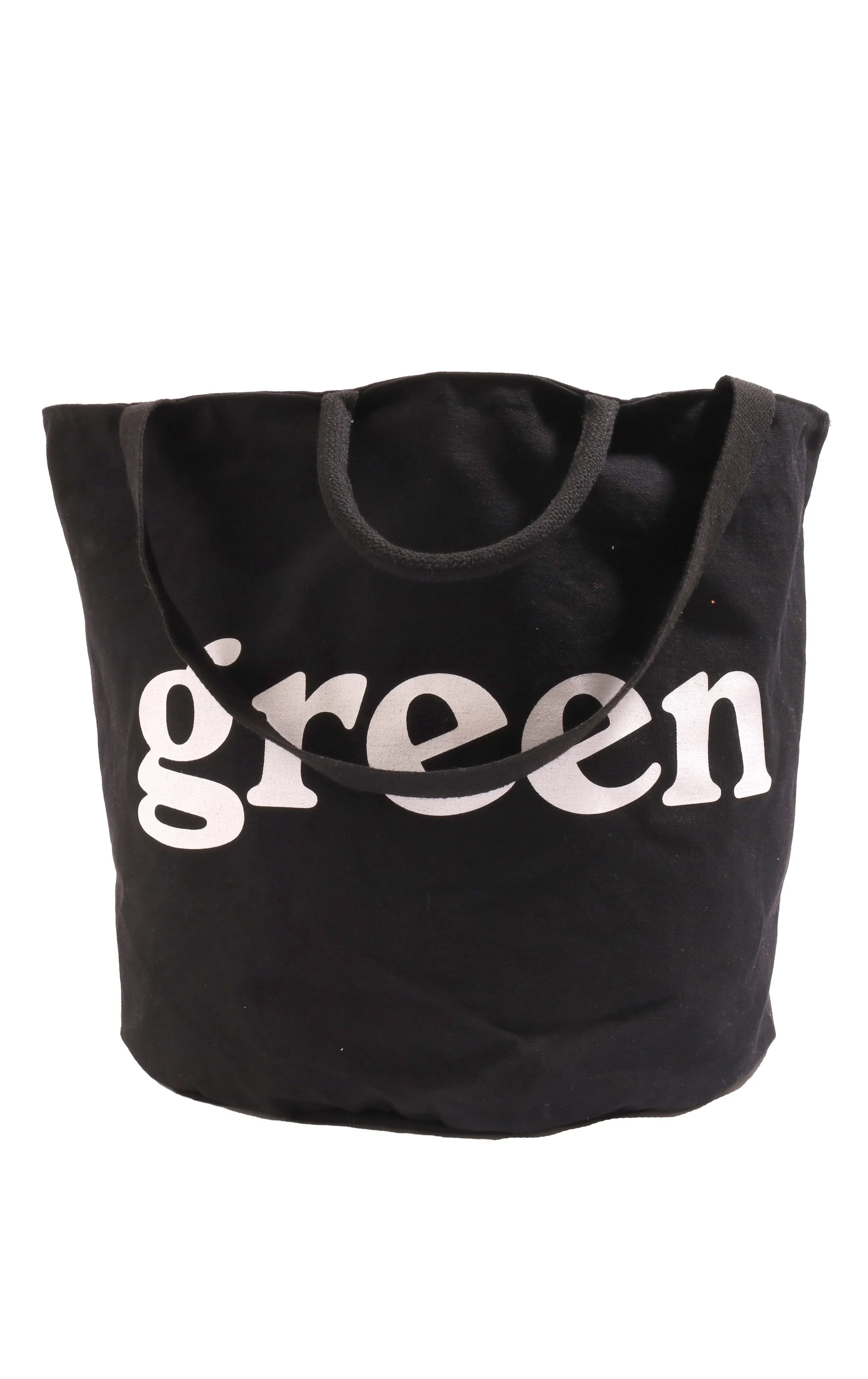 Large Round Tote / Grow Bag - Black