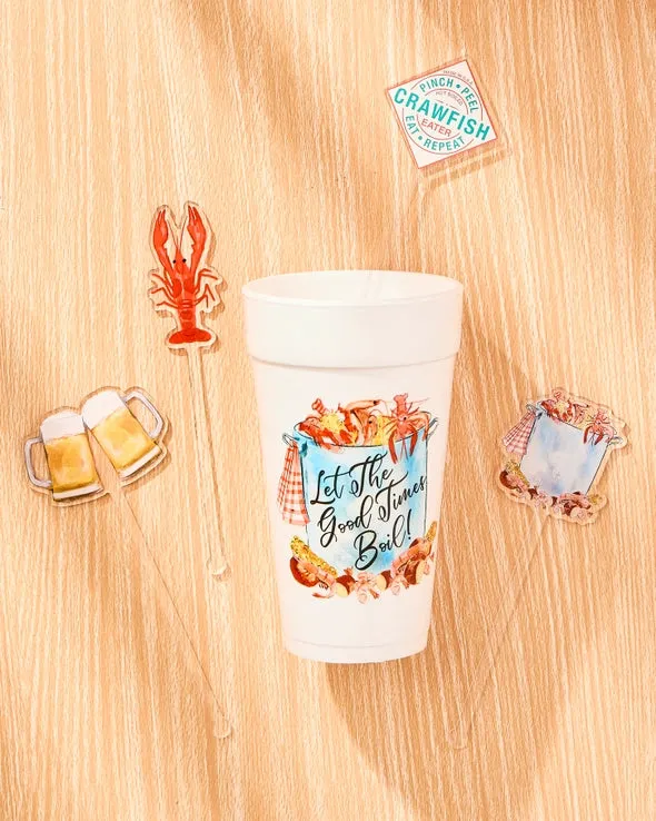 Let the Good Times Boil Foam Cups