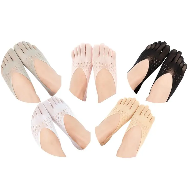 Light Color Toe Socks