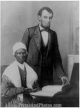 Lincoln & Sojourner Truth  6647