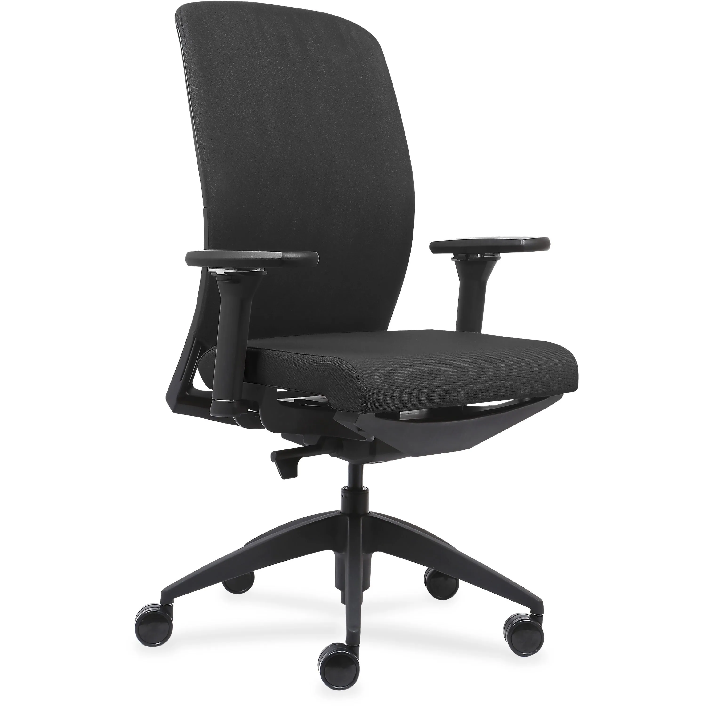 Lorell Executive Chairs with Fabric Seat & Back