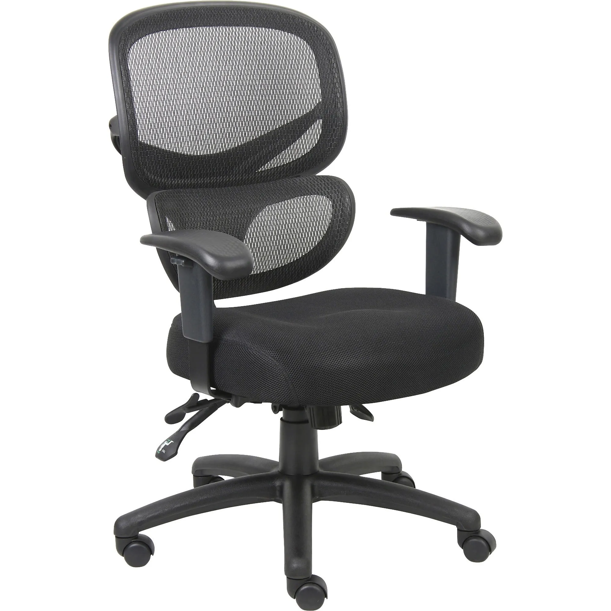 Lorell Mesh-Back Fabric Executive Chairs