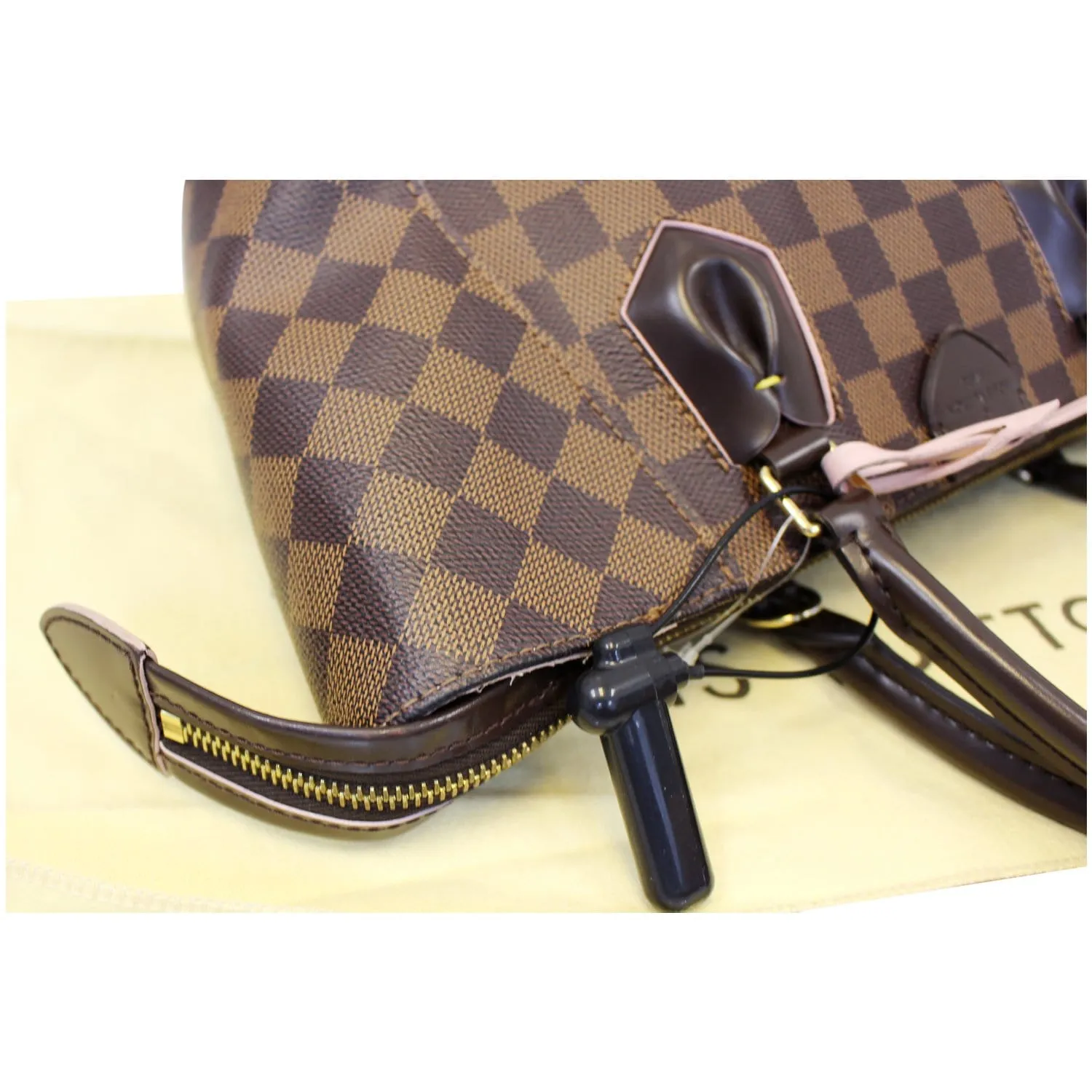 LOUIS VUITTON Caissa PM Damier Ebene Tote Shoulder Bag