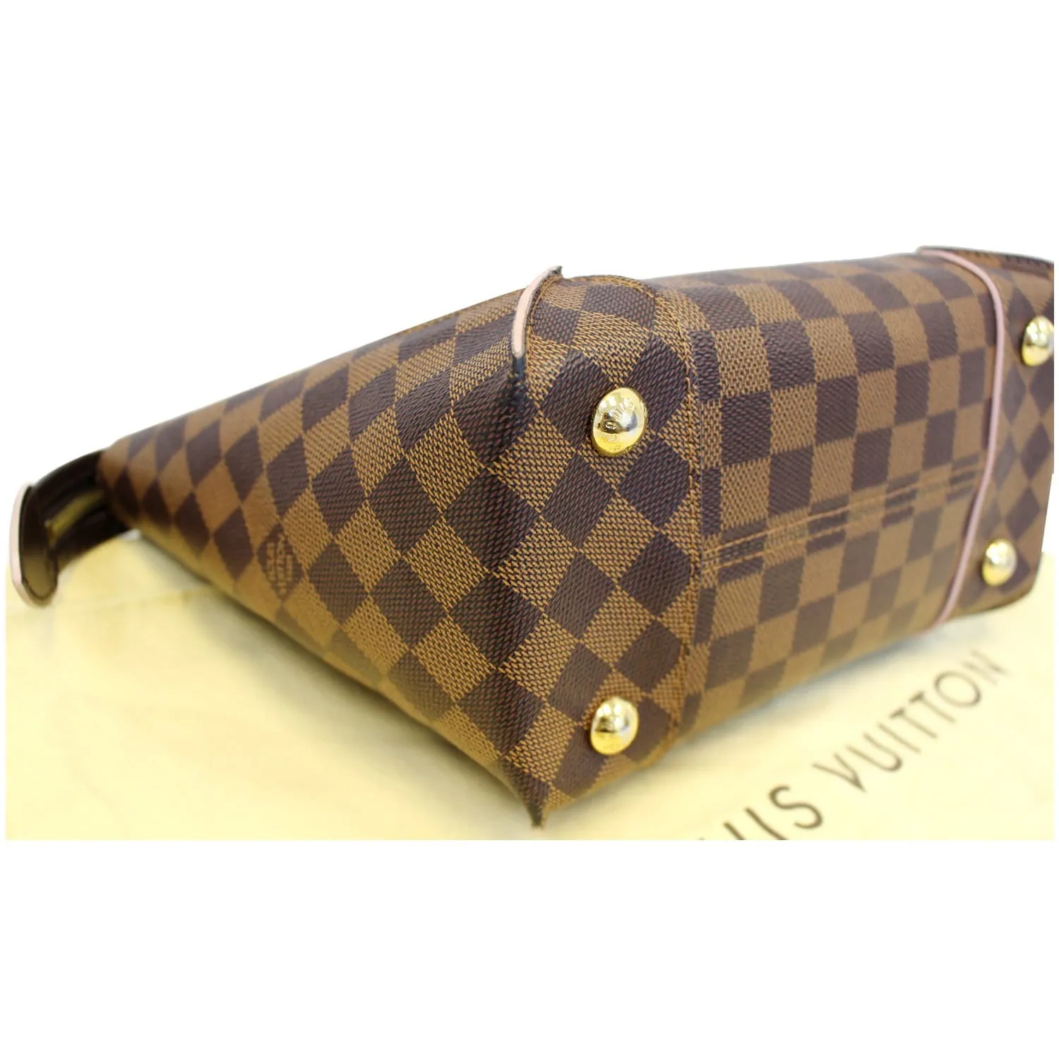 LOUIS VUITTON Caissa PM Damier Ebene Tote Shoulder Bag