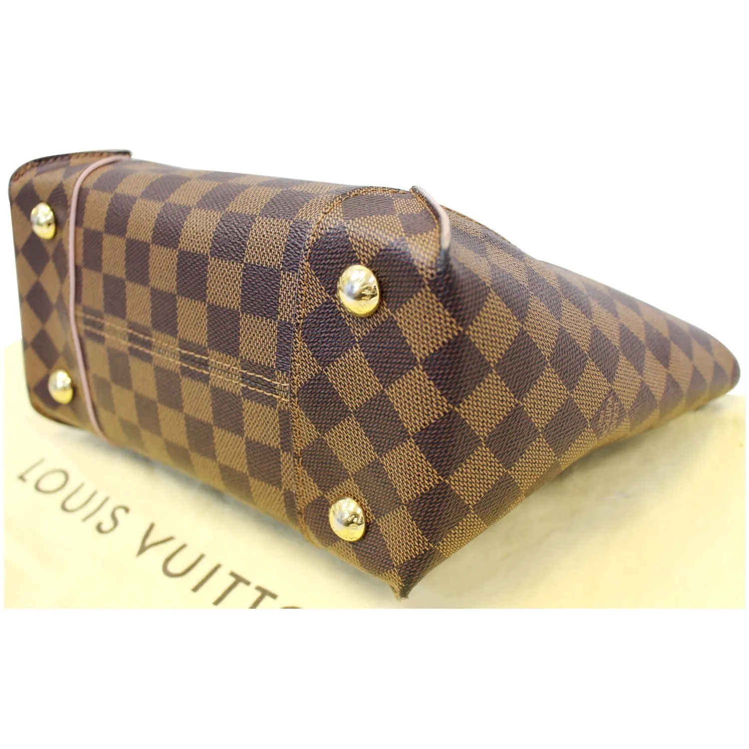 LOUIS VUITTON Caissa PM Damier Ebene Tote Shoulder Bag