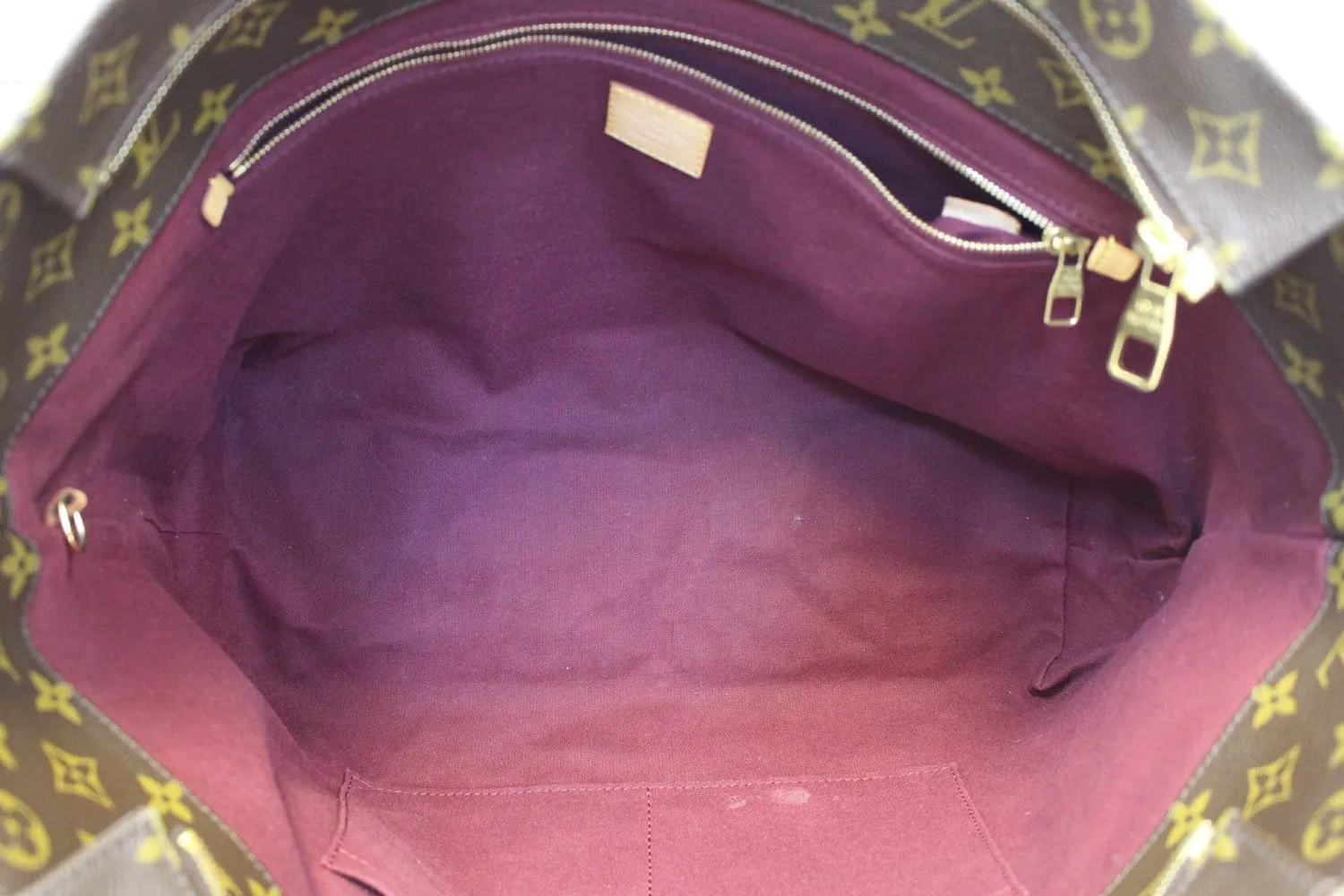 LOUIS VUITTON Monogram Canvas Raspail MM Brown Tote Bag