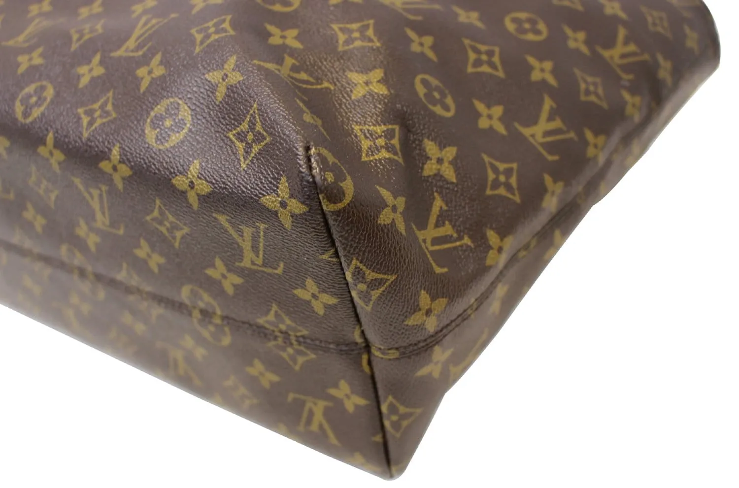 LOUIS VUITTON Monogram Canvas Raspail MM Brown Tote Bag