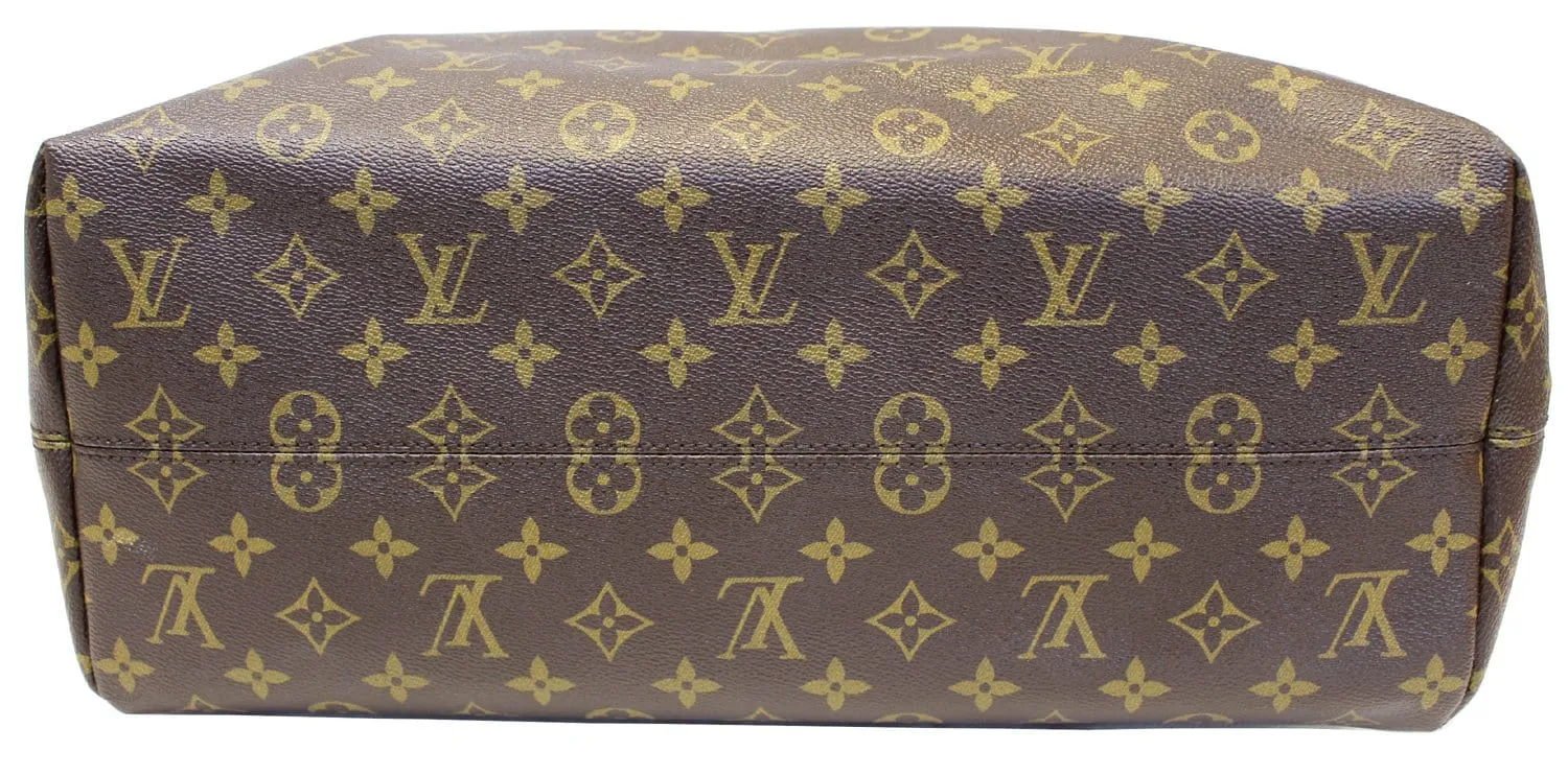 LOUIS VUITTON Monogram Canvas Raspail MM Brown Tote Bag