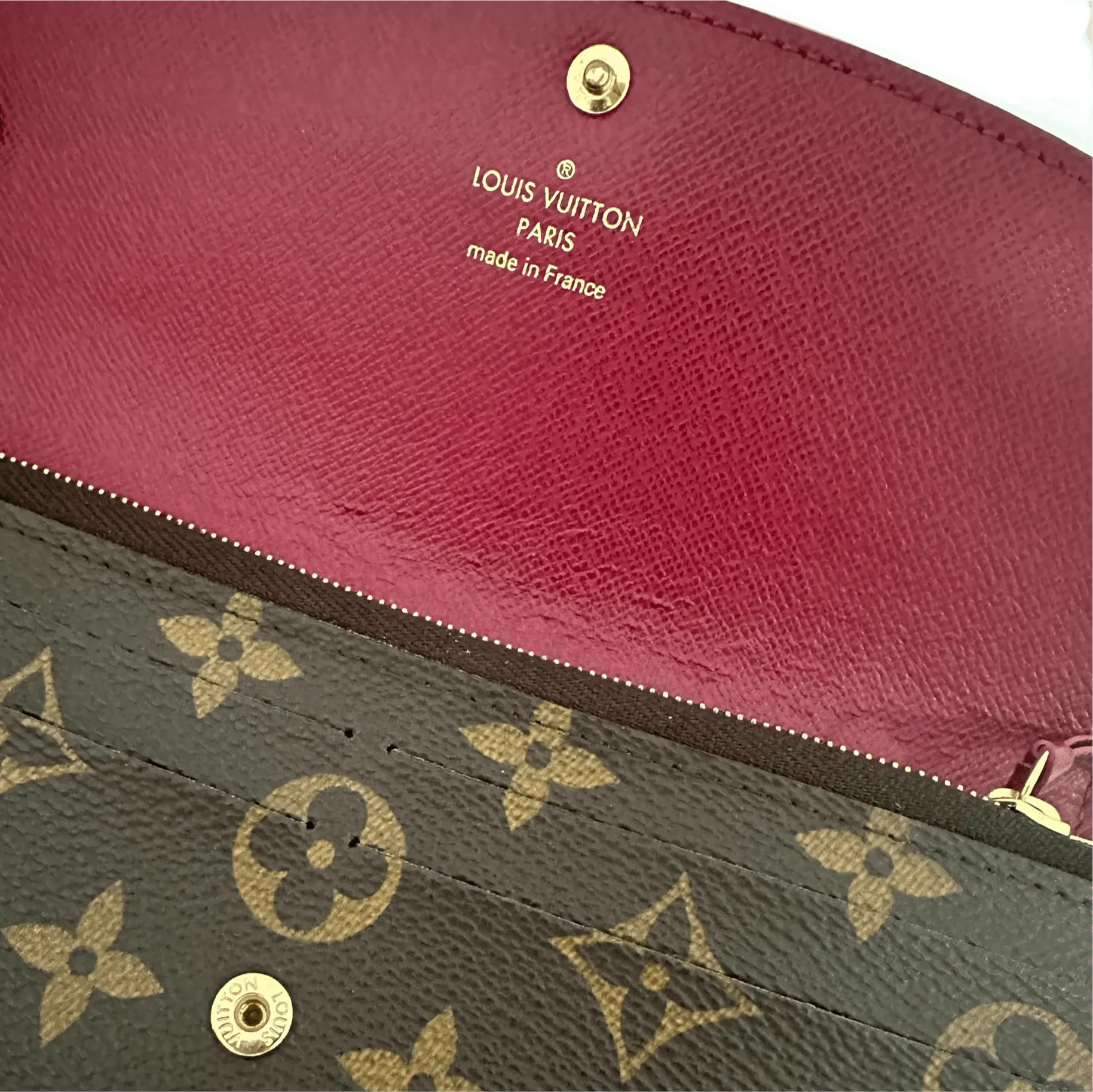 Louis Vuitton Monogram Emilie Wallet