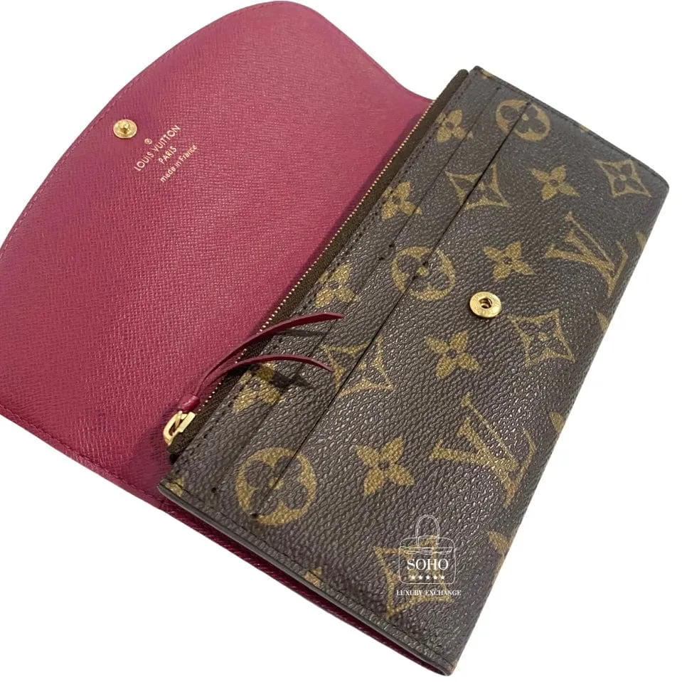 Louis Vuitton Monogram Emilie Wallet