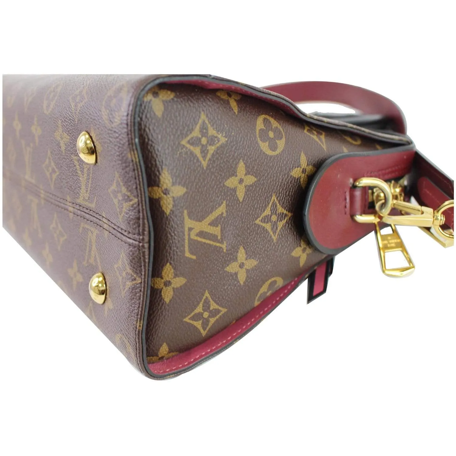 LOUIS VUITTON Tuileries Monogram Canvas Tote Shoulder Bag Brown - 25% OFF