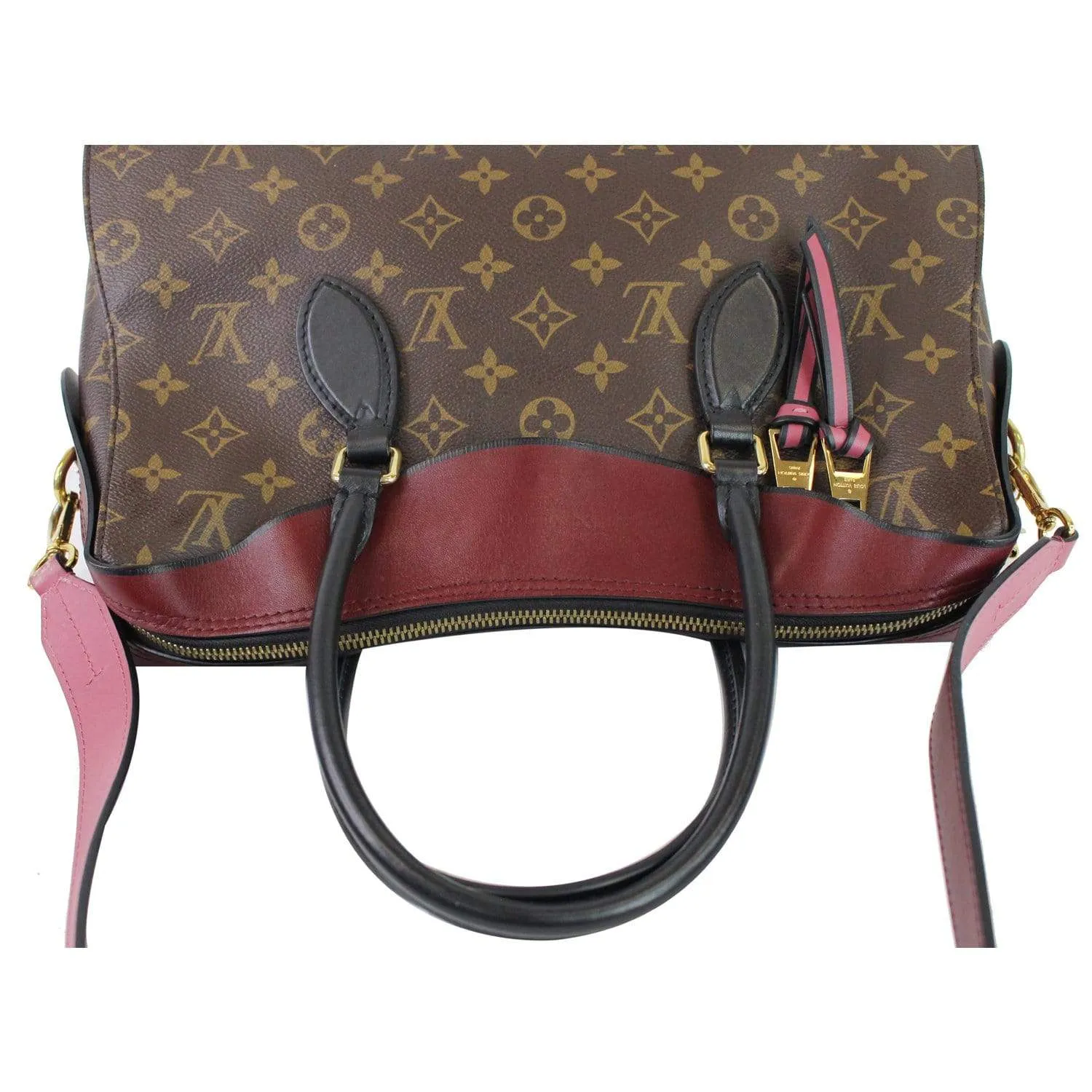 LOUIS VUITTON Tuileries Monogram Canvas Tote Shoulder Bag Brown - 25% OFF