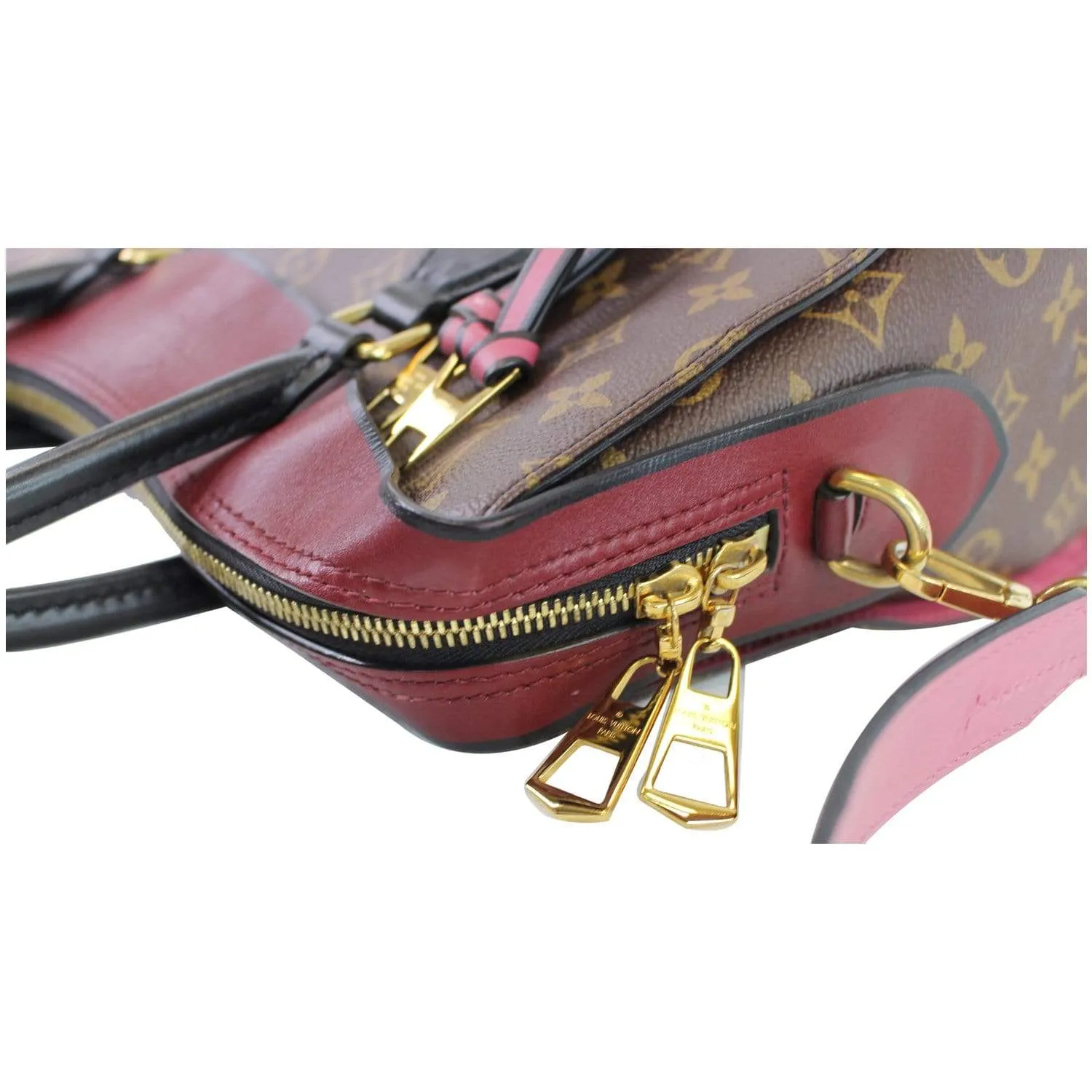 LOUIS VUITTON Tuileries Monogram Canvas Tote Shoulder Bag Brown - 25% OFF