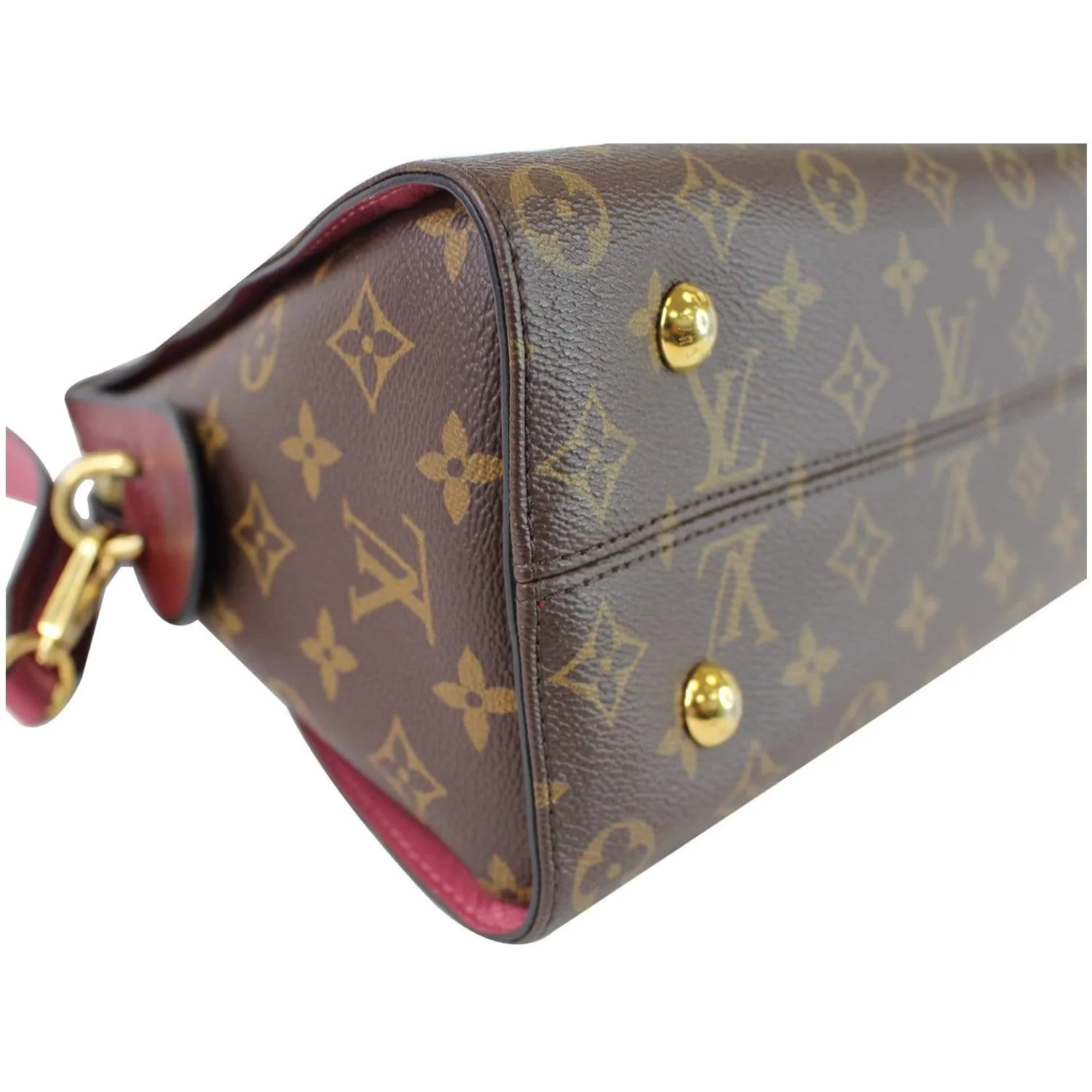 LOUIS VUITTON Tuileries Monogram Canvas Tote Shoulder Bag Brown - 25% OFF