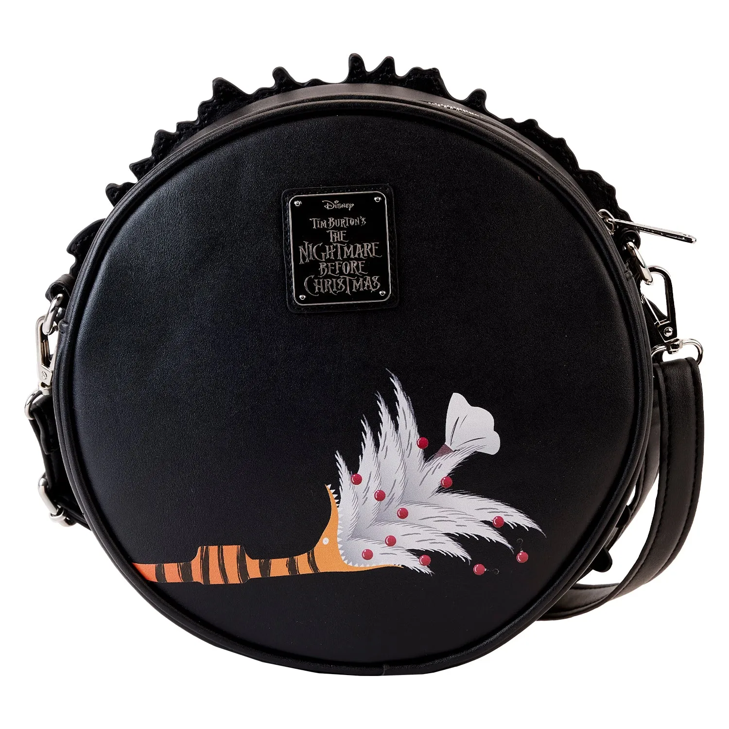 Loungefly The Nightmare Before Christmas Wreath String Lights Glow Crossbody Bag