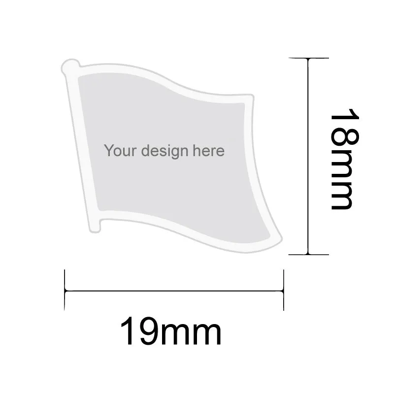 Luxembourg Flag Pin