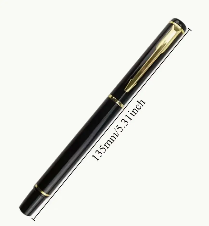 Luxury Black and Gold Metal Ballpoint Pen