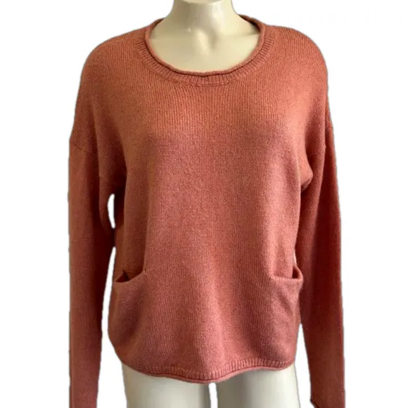 Madewell Alpaca Blend pocketed Pullover /  Sweater MED