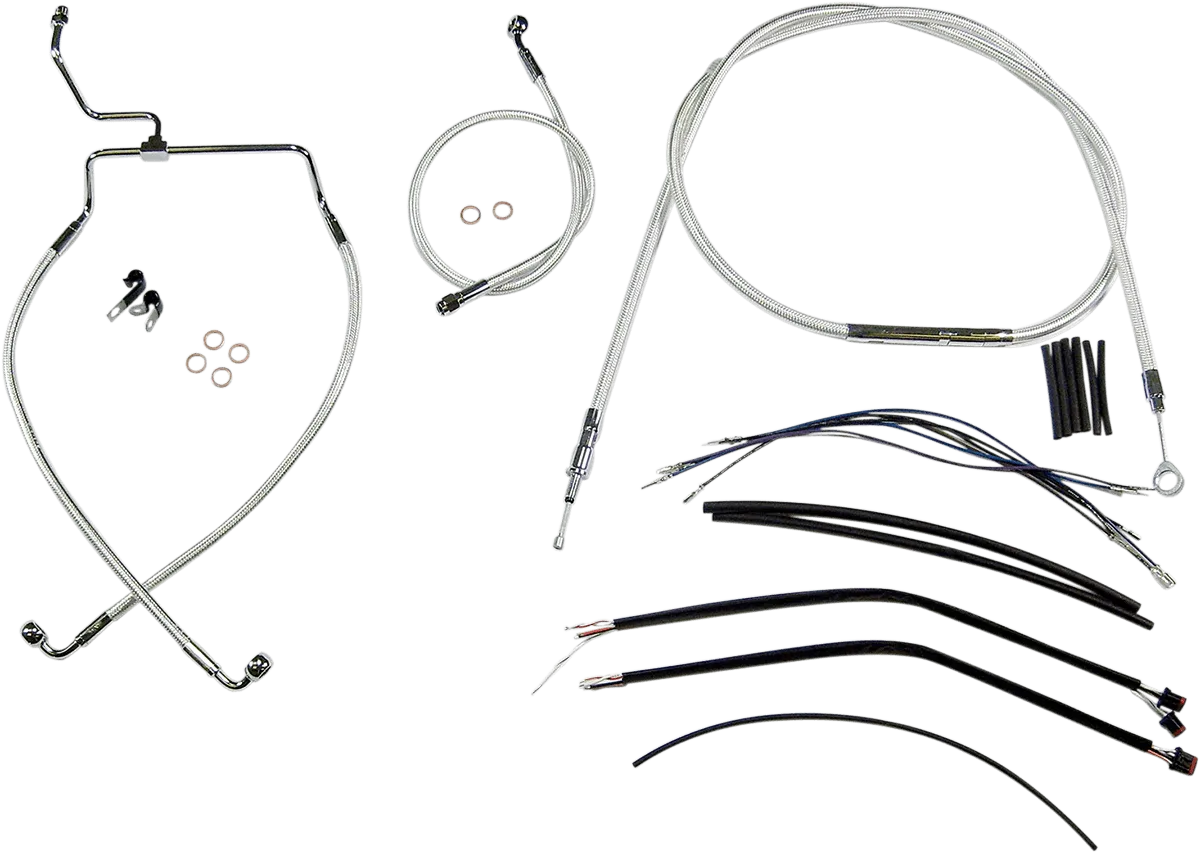 Magnum 387472 Sterling Chromite II Handlebar Installation Kit for 15-17in. Ape