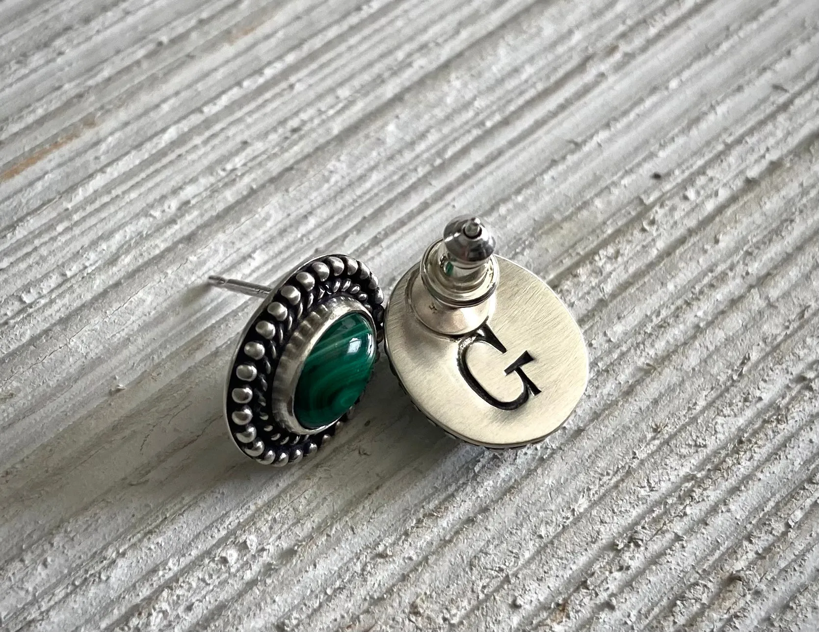 Malachite Studs
