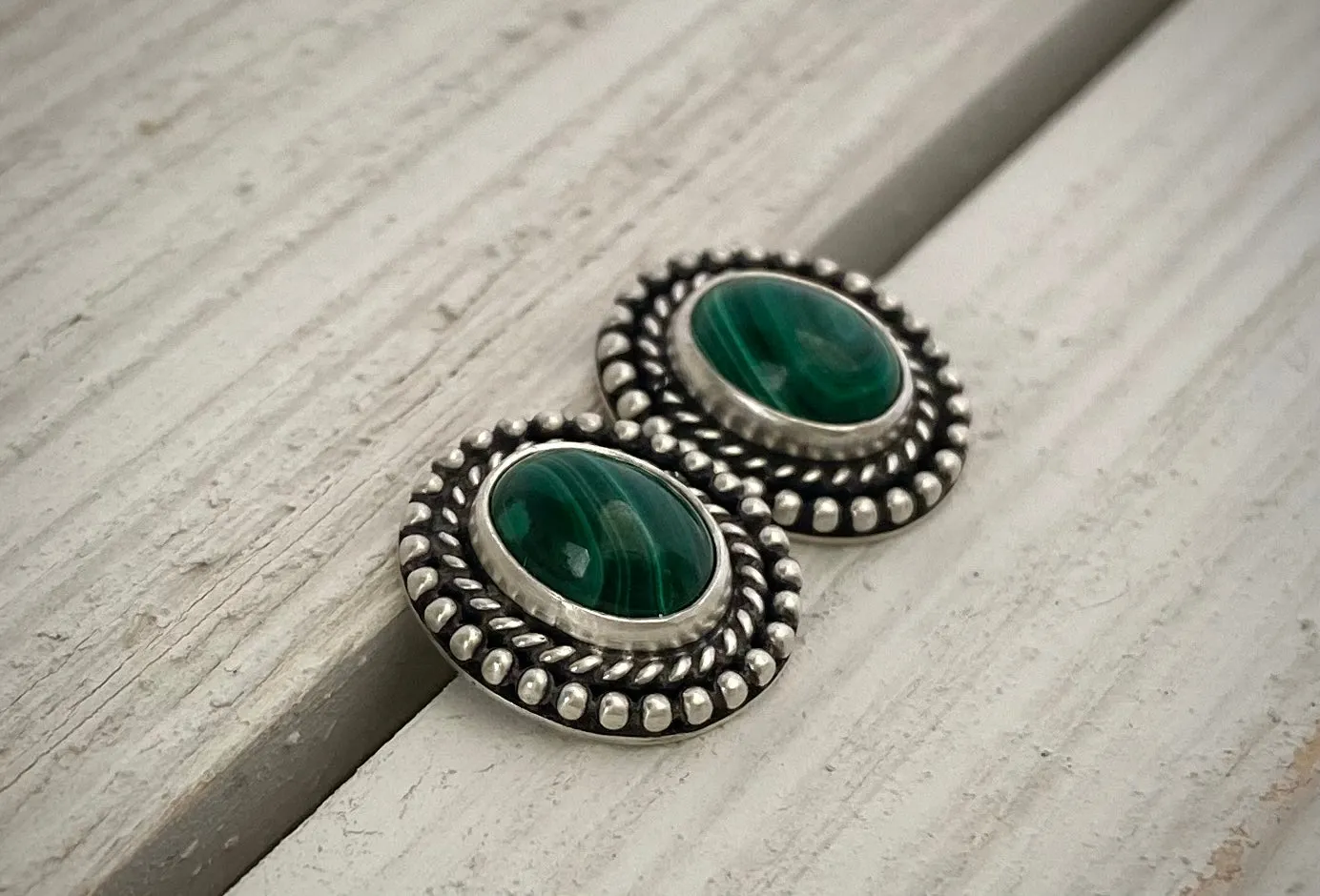 Malachite Studs