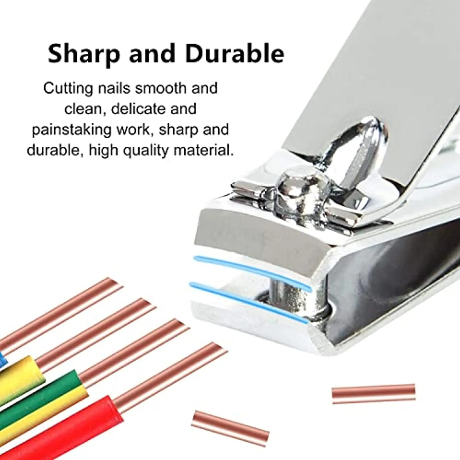 Manicure Set Men Women Nail Clipper Set 8in1 Stainless Steel Toe Finger Nail Clipper Personal Care Tools with Portable Travel Case Pedicure Tools Grooming Kit Gifts for Men Women Wife Family Friend