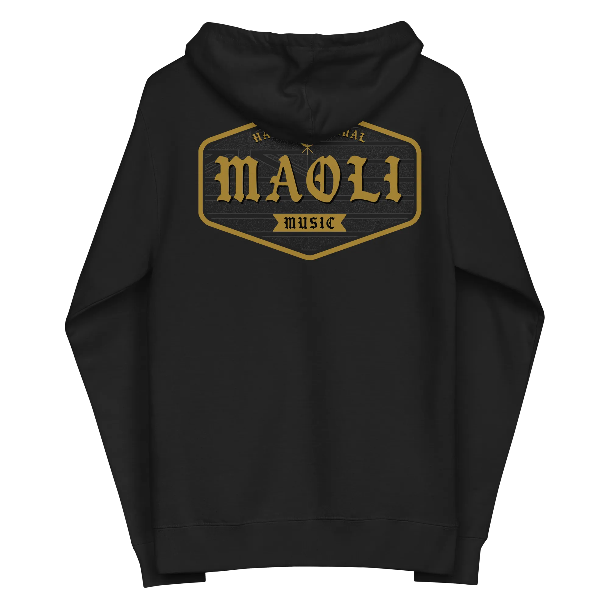 Maoli Crest Zip Up Hoodie