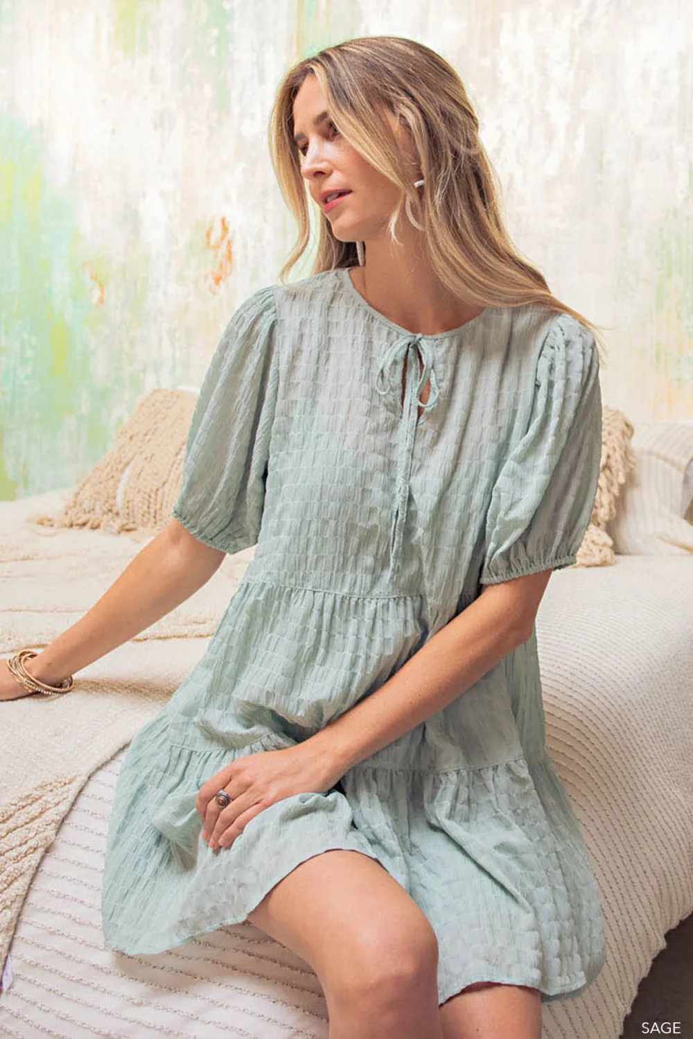 Mauve Bubble Dress