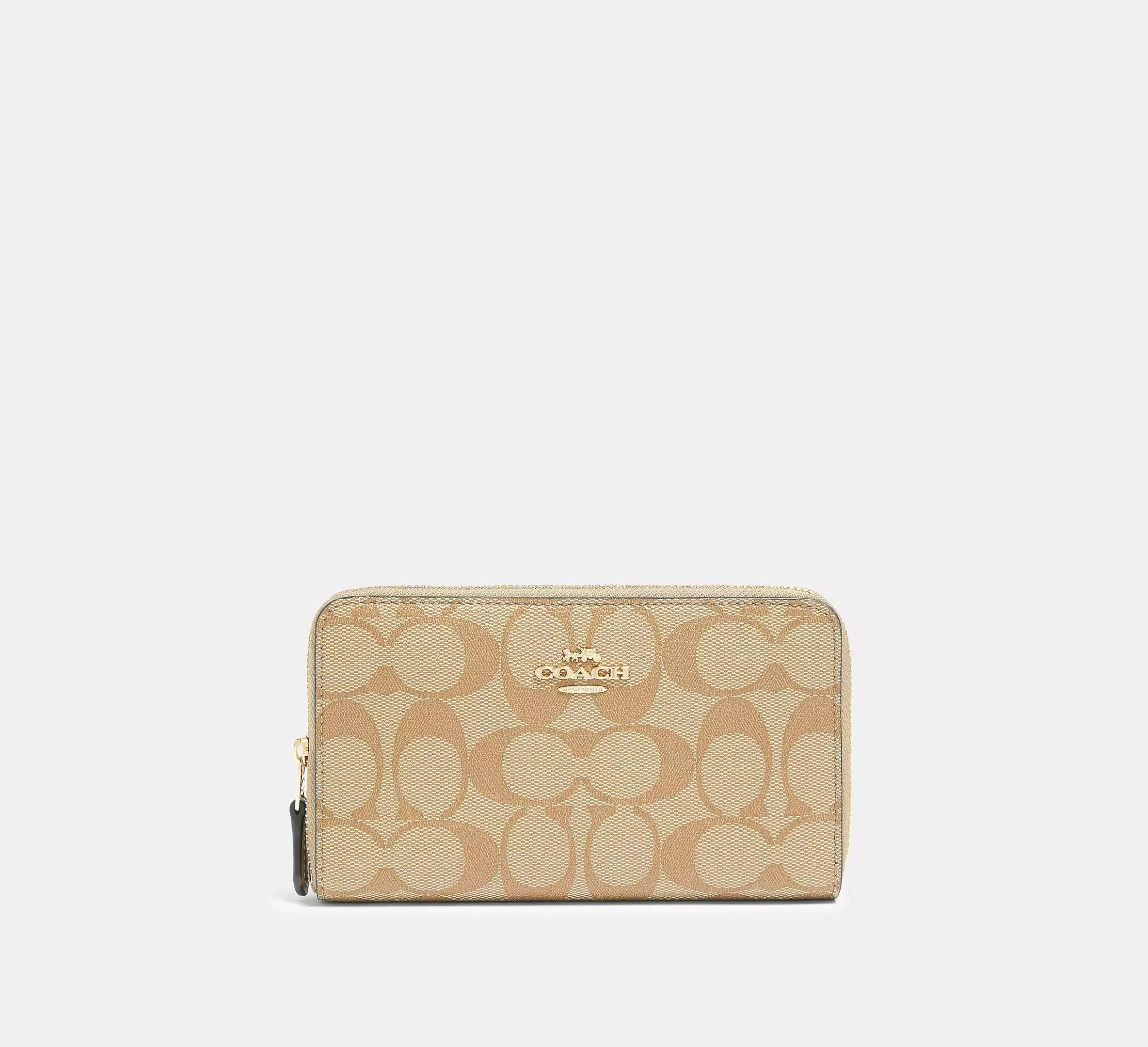 Medium Id Zip Wallet In Signature Canvas