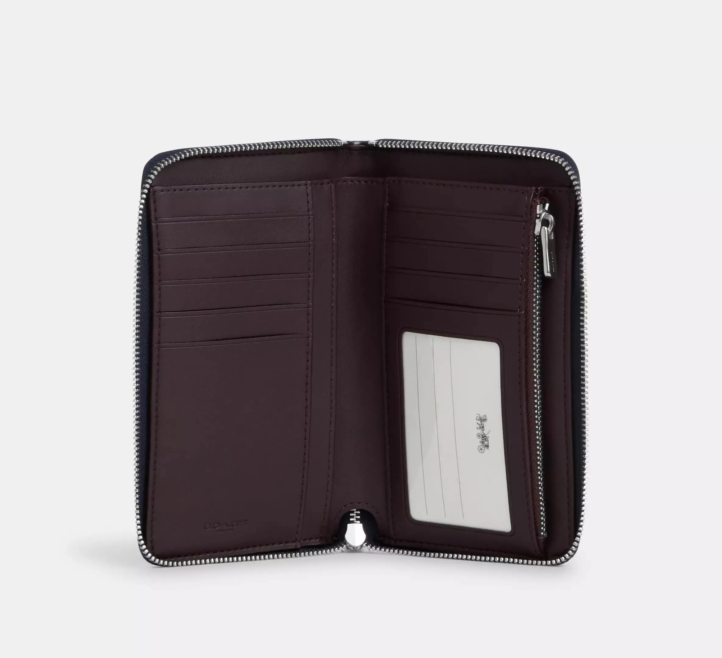 Medium Id Zip Wallet In Signature Canvas