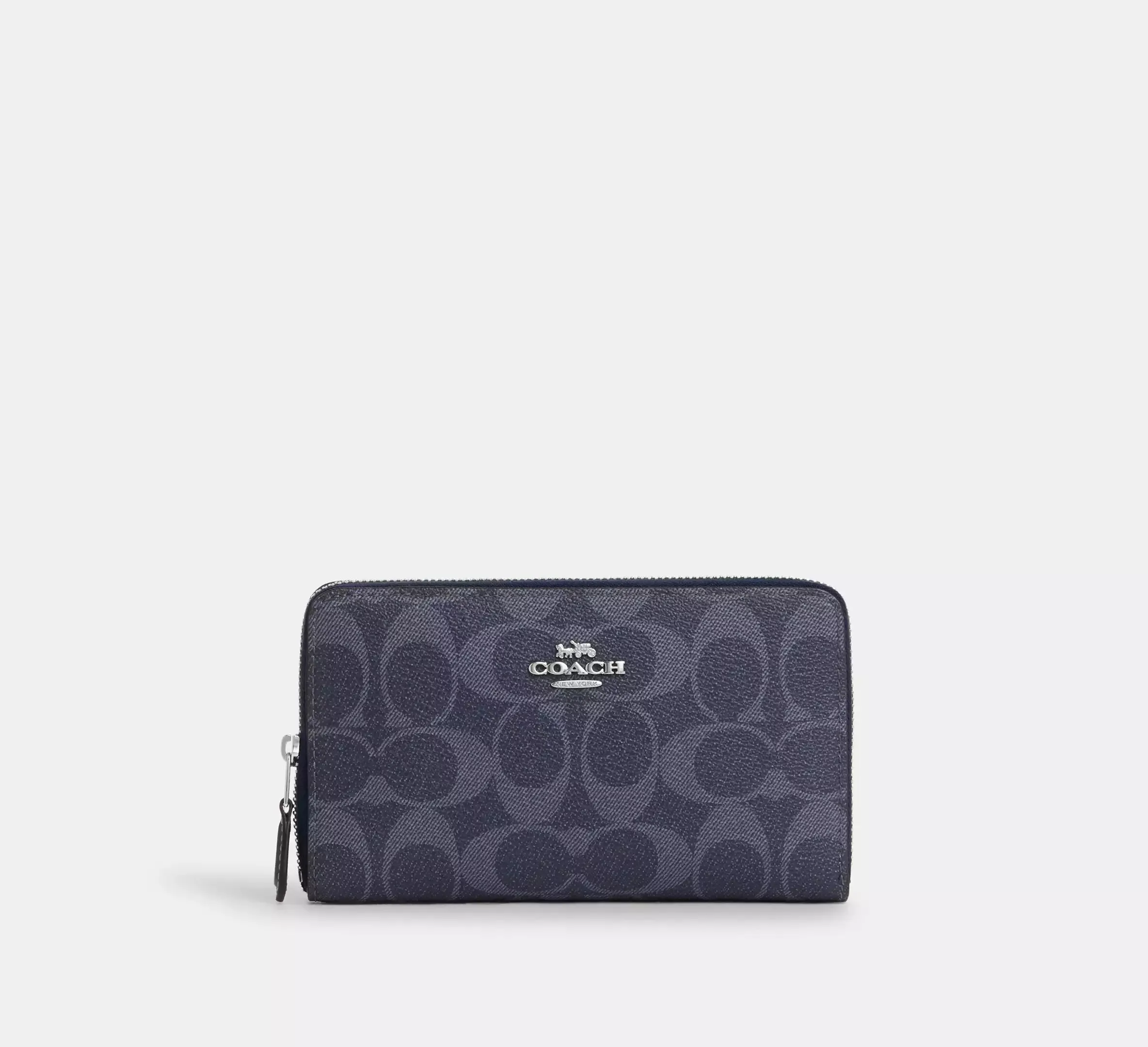 Medium Id Zip Wallet In Signature Canvas