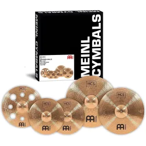Meinl HCSB14161820 HCS Bronze Set Cymbals 14"HH 16"TRC 18"C 20"R