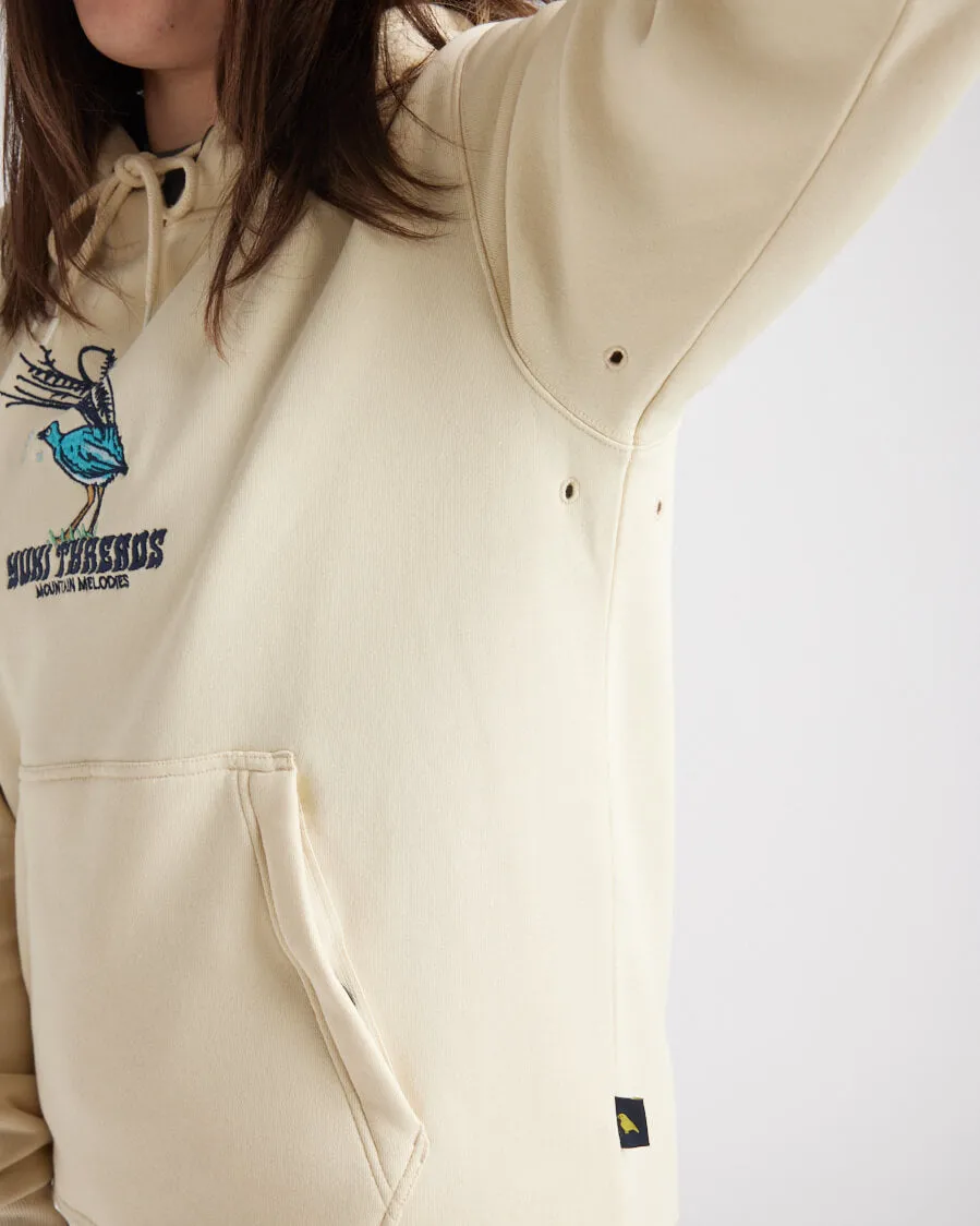 MELODIES HOODIE PEARL