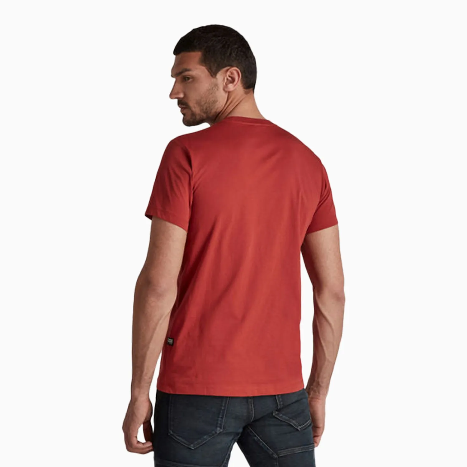 Men's Raw Double Layer T Shirt
