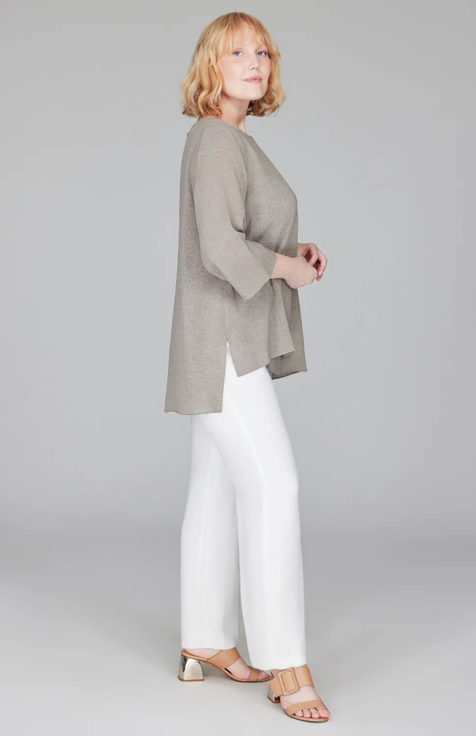 Microlinen Double Layer Tunic