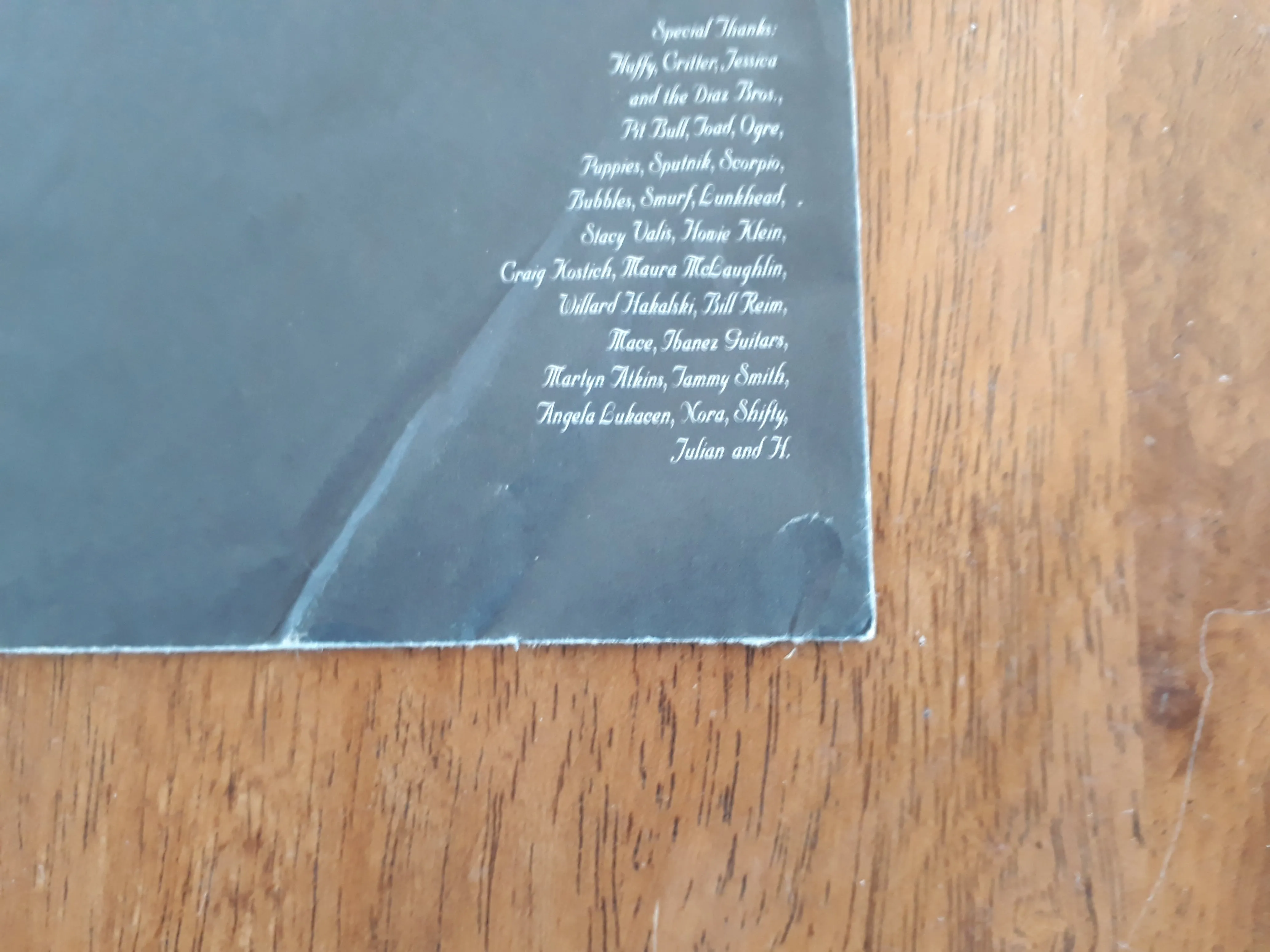 MINISTRY - The Mind Is A Terrible Thing To Taste VINYL (Orig. 1st US Pressing) [2ND HAND]