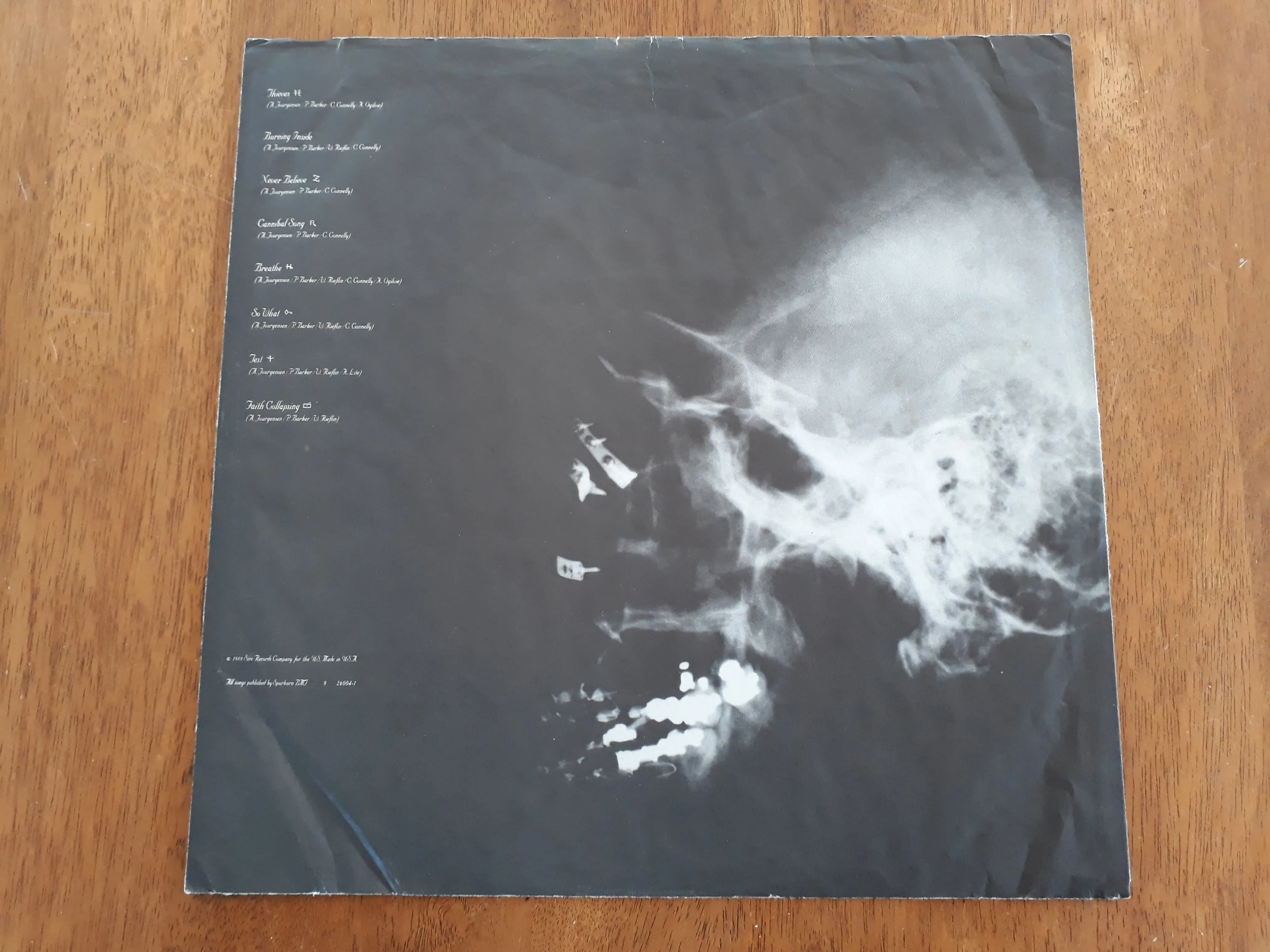 MINISTRY - The Mind Is A Terrible Thing To Taste VINYL (Orig. 1st US Pressing) [2ND HAND]