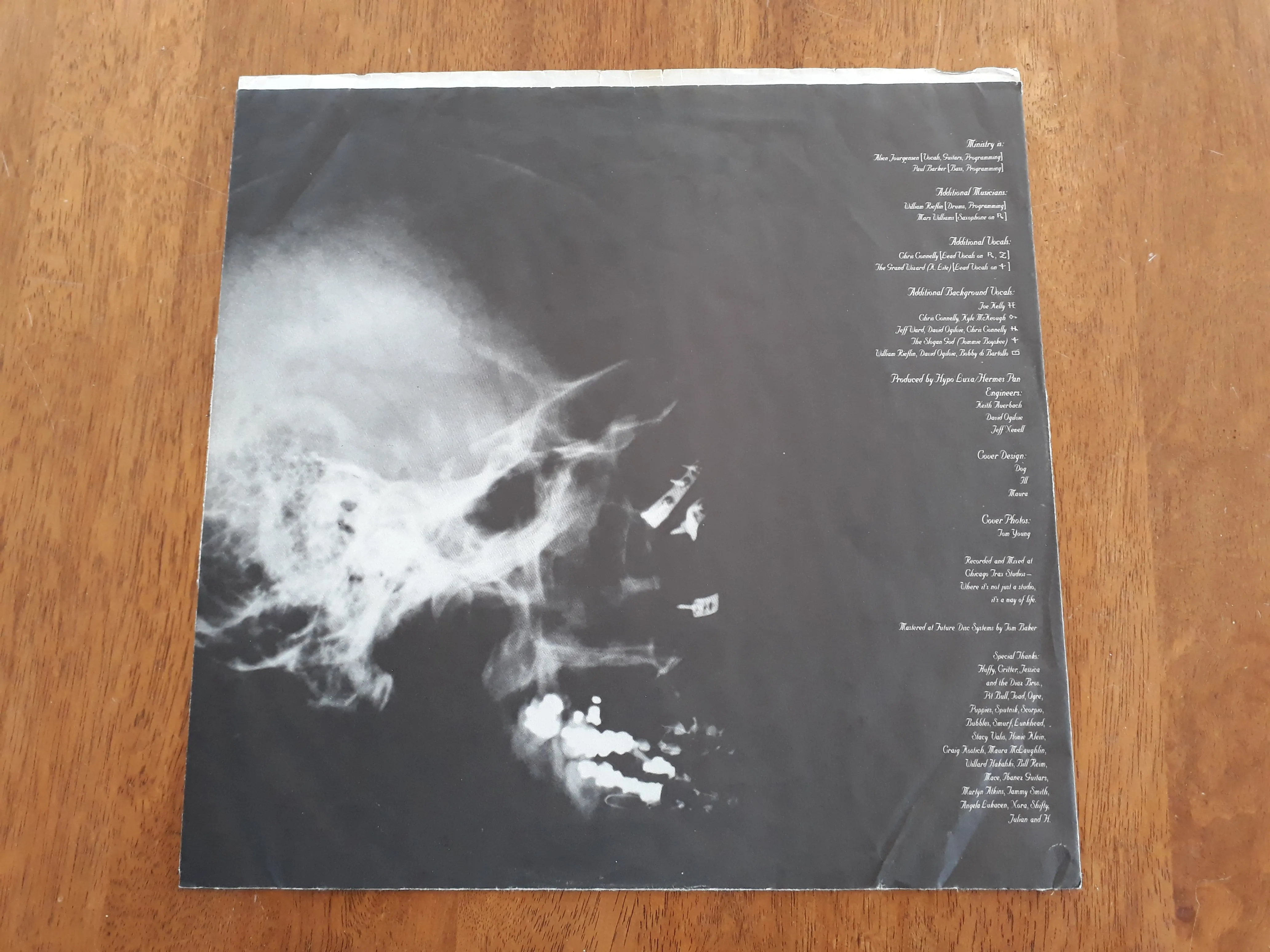 MINISTRY - The Mind Is A Terrible Thing To Taste VINYL (Orig. 1st US Pressing) [2ND HAND]