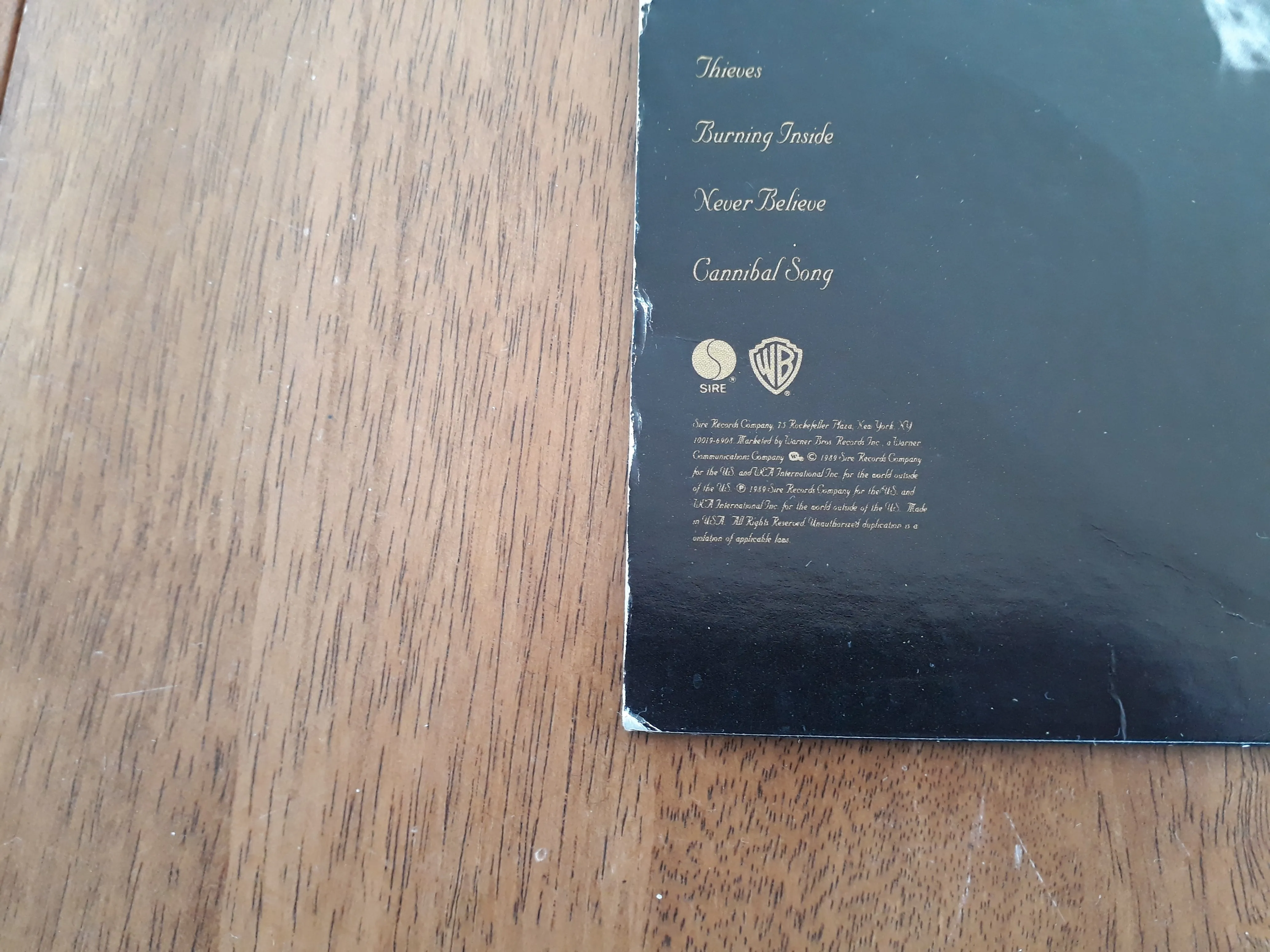 MINISTRY - The Mind Is A Terrible Thing To Taste VINYL (Orig. 1st US Pressing) [2ND HAND]