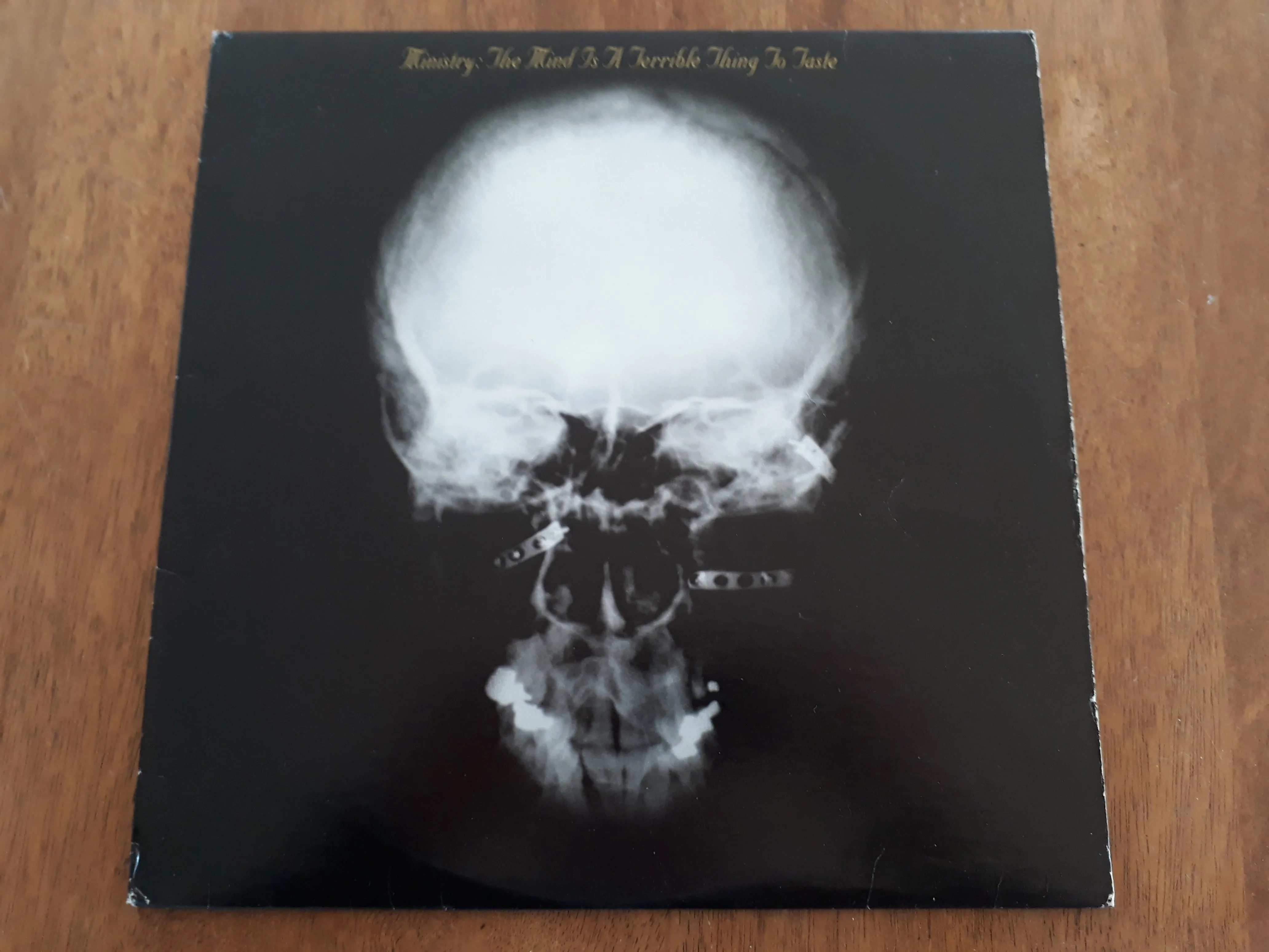 MINISTRY - The Mind Is A Terrible Thing To Taste VINYL (Orig. 1st US Pressing) [2ND HAND]
