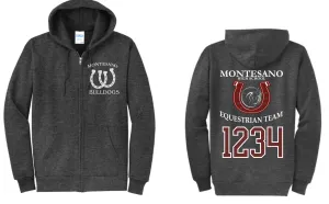 Montesano Equestrian Team Zip up Hoodie